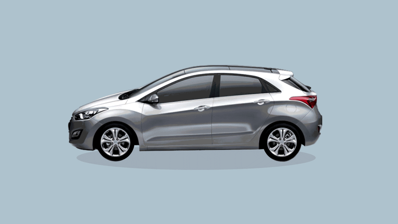 Animacja samochodu reklamy Hyundai
